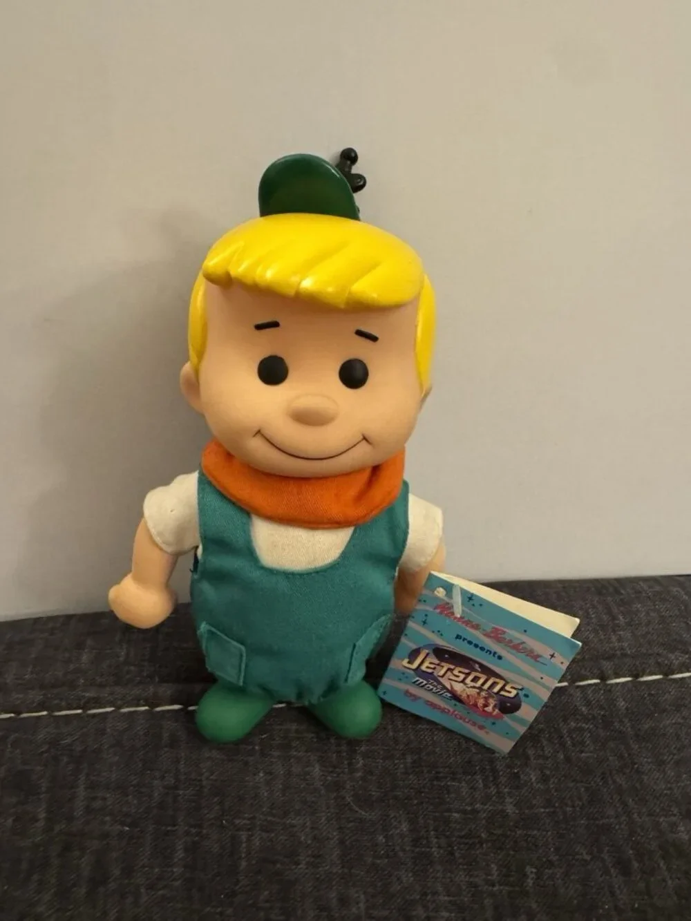 Vintage Elroy Jetson Vinyl & Fabric Toy Doll 5.5”  C46